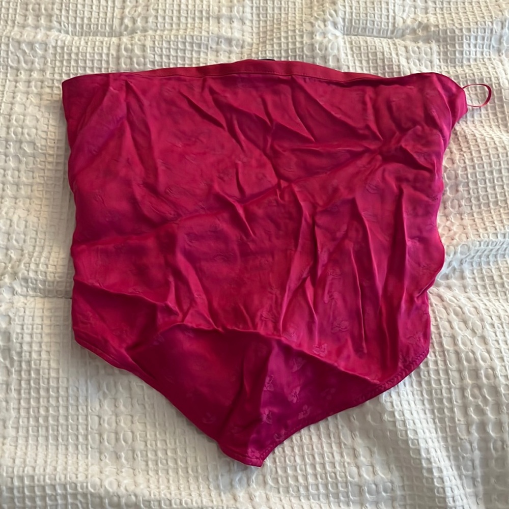 Zara bandana tube top
